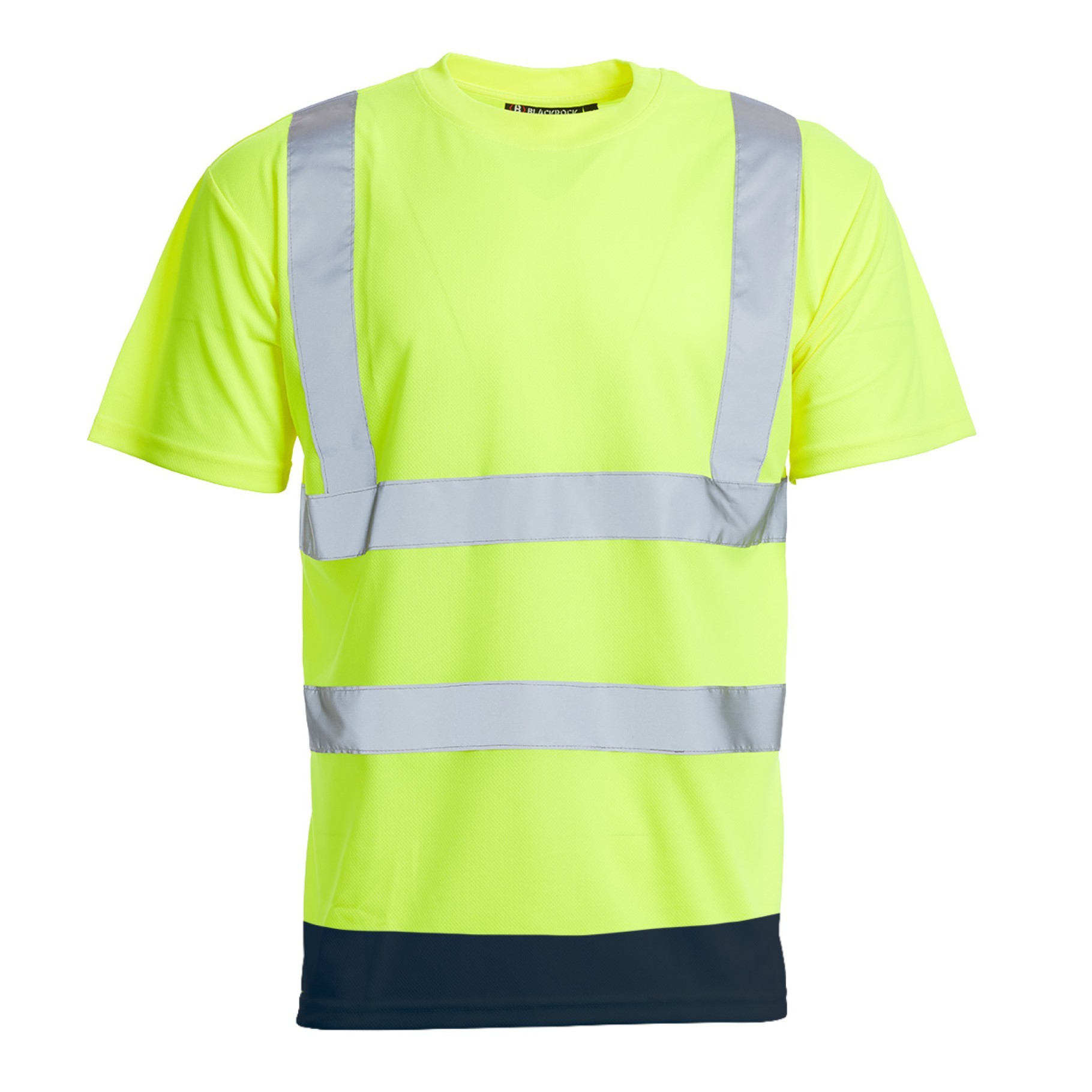 Hi-Vis T-Shirt - Yellow/Navy
