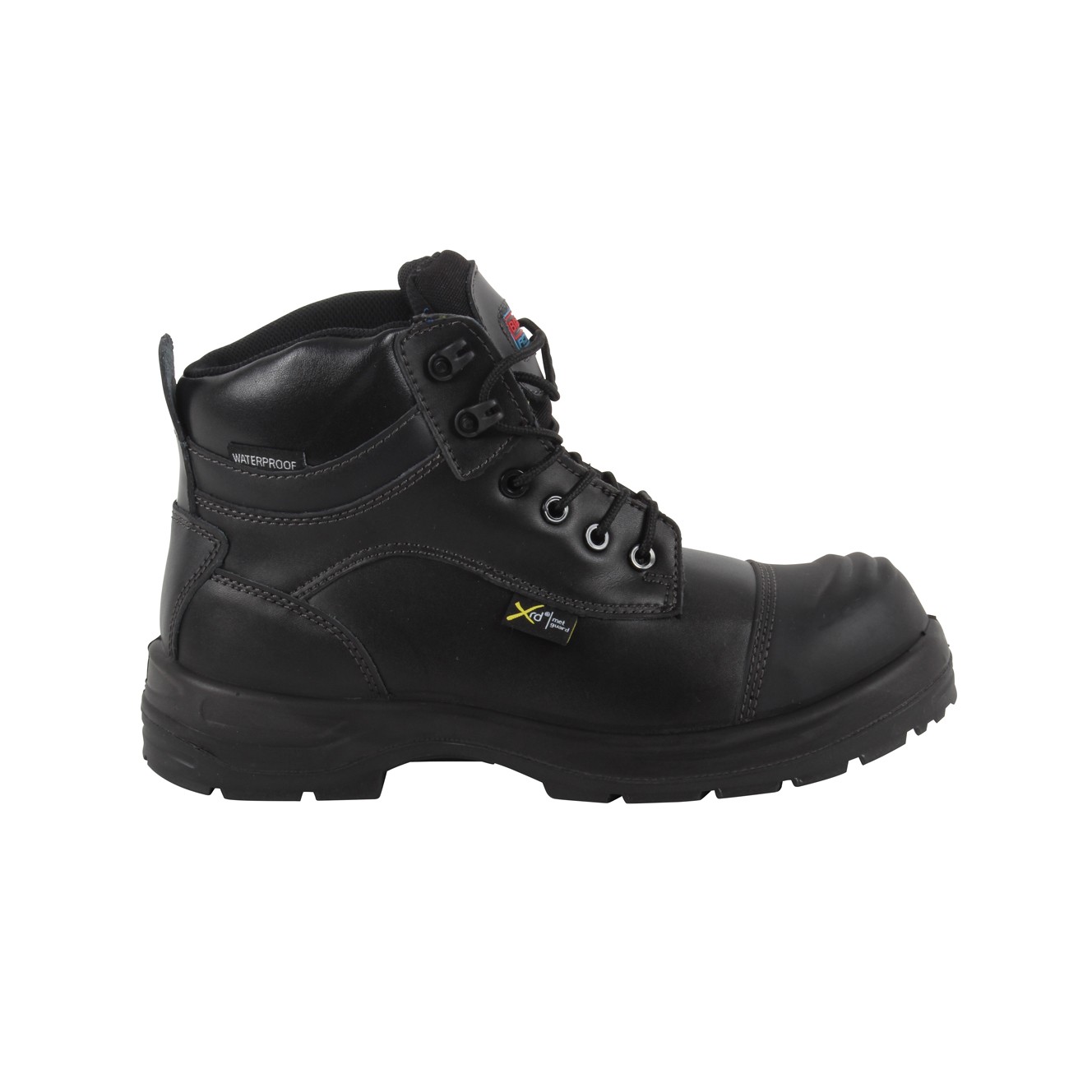 BLACKROCK Hiker Steel Toe Cap Midsole Water Resistant Leather Safety Shoes Size