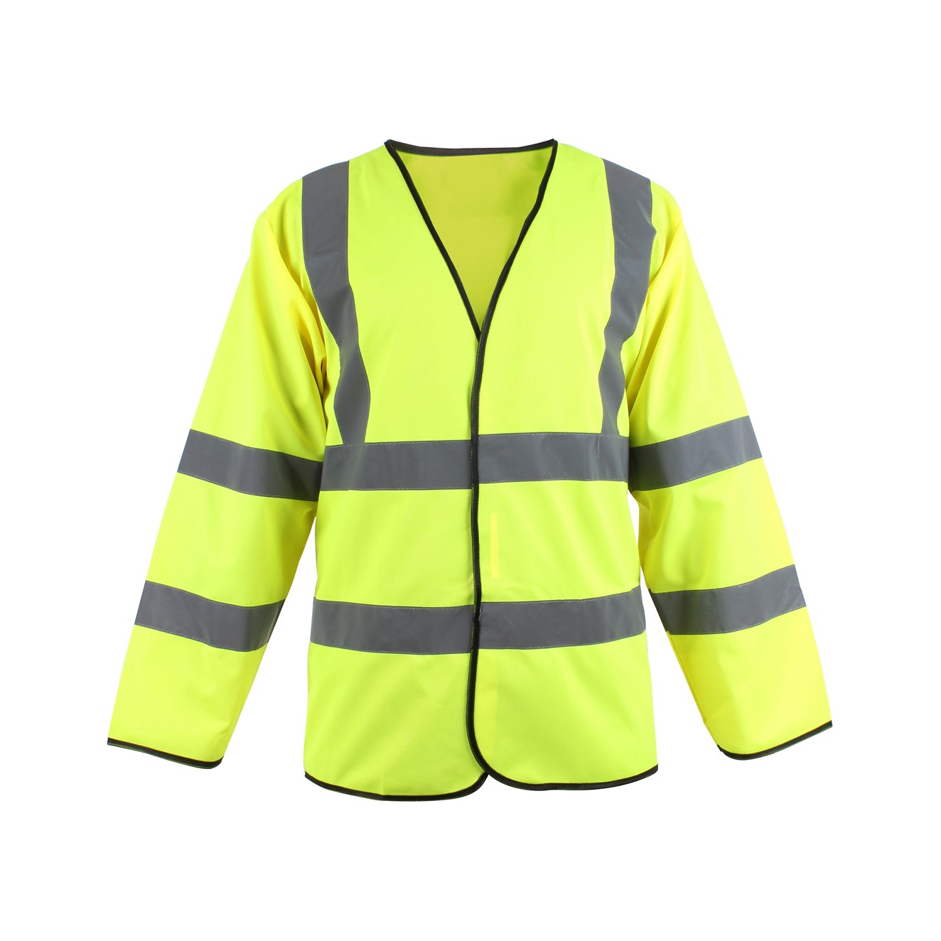 Blackrock Zipped Executive Hi-Vis Waistcoat Vest Workwear Safety Mens Zip Up 